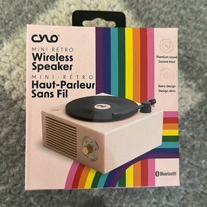 CYLO mini retro wireless speaker